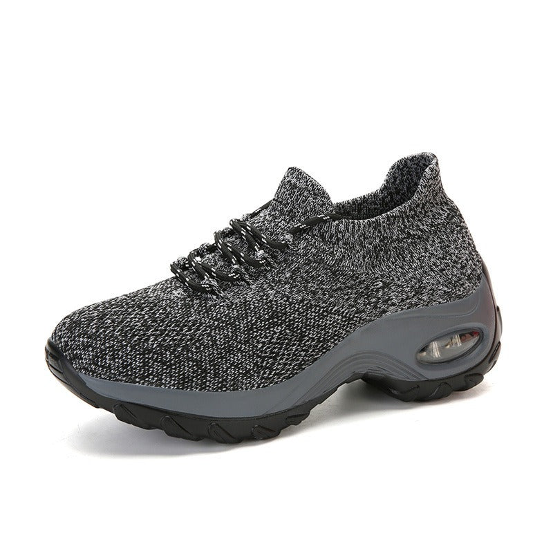 Pain-Relieving Ladies Sneakers - ComfortMax-Gray-2.5-The Livary