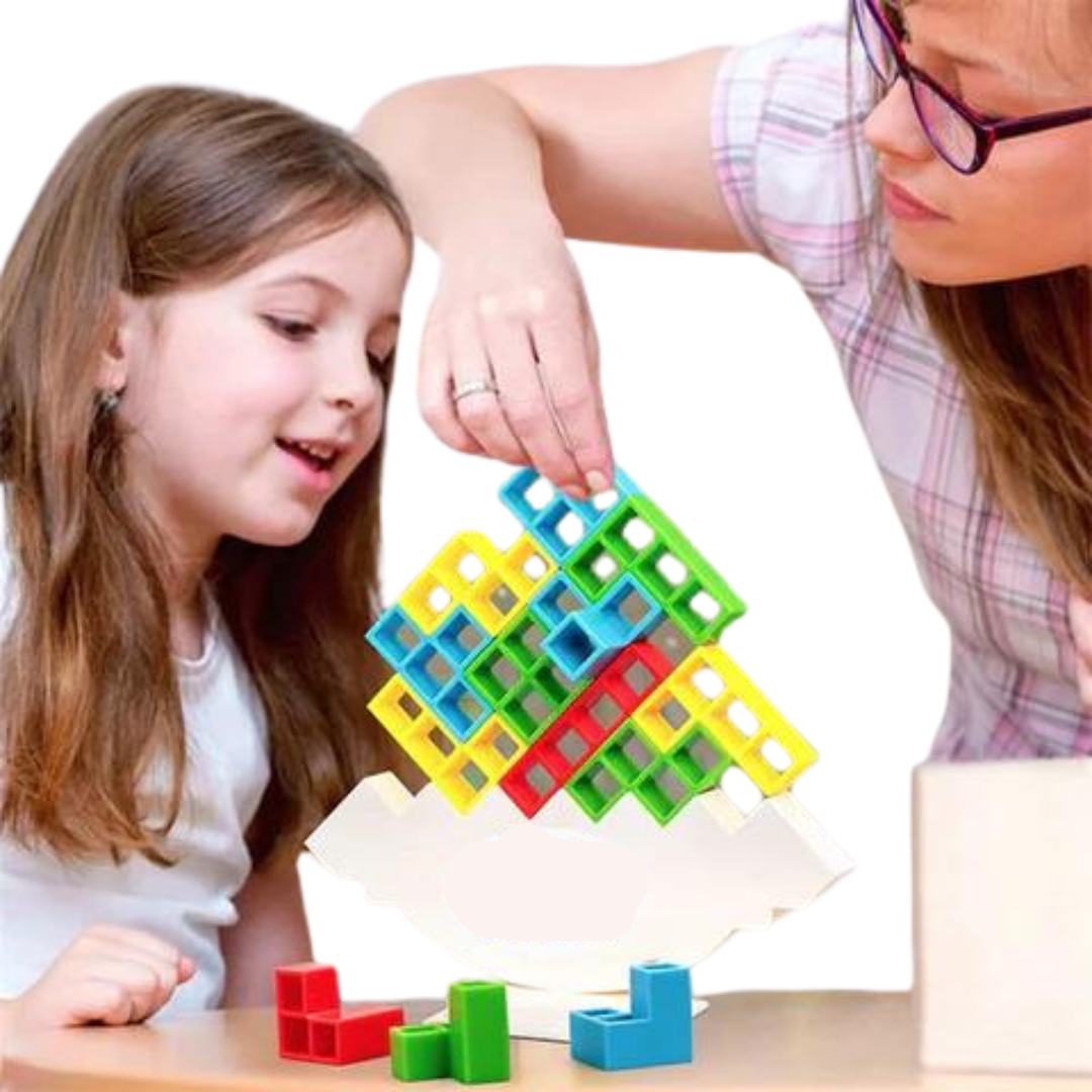 Stacking Play Set – StackaTrix-The Livary