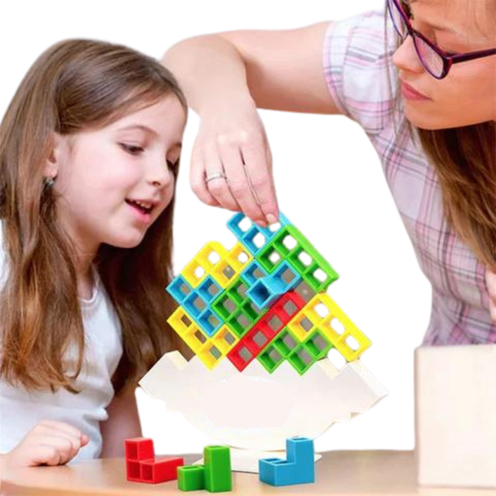 Stacking Play Set – StackaTrix-The Livary