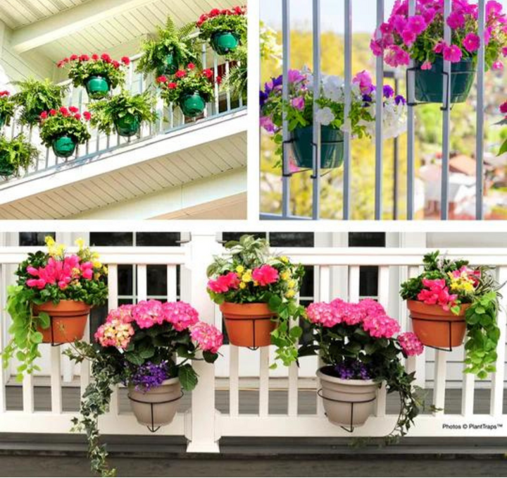 Hanging Railing Plant Holder – Balconia-The Livary