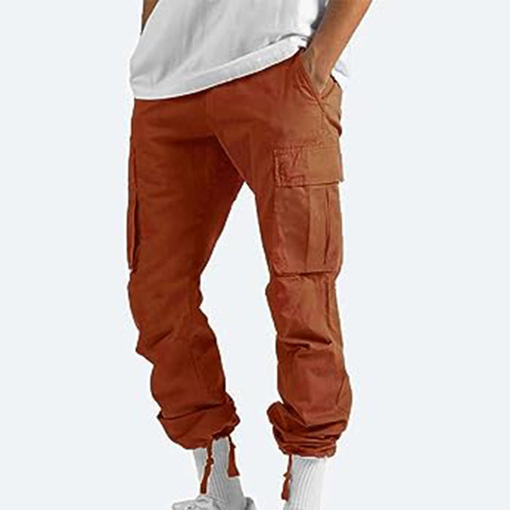 Howard - Casual Cargo Trousers for Men-Grey-S-The Livary