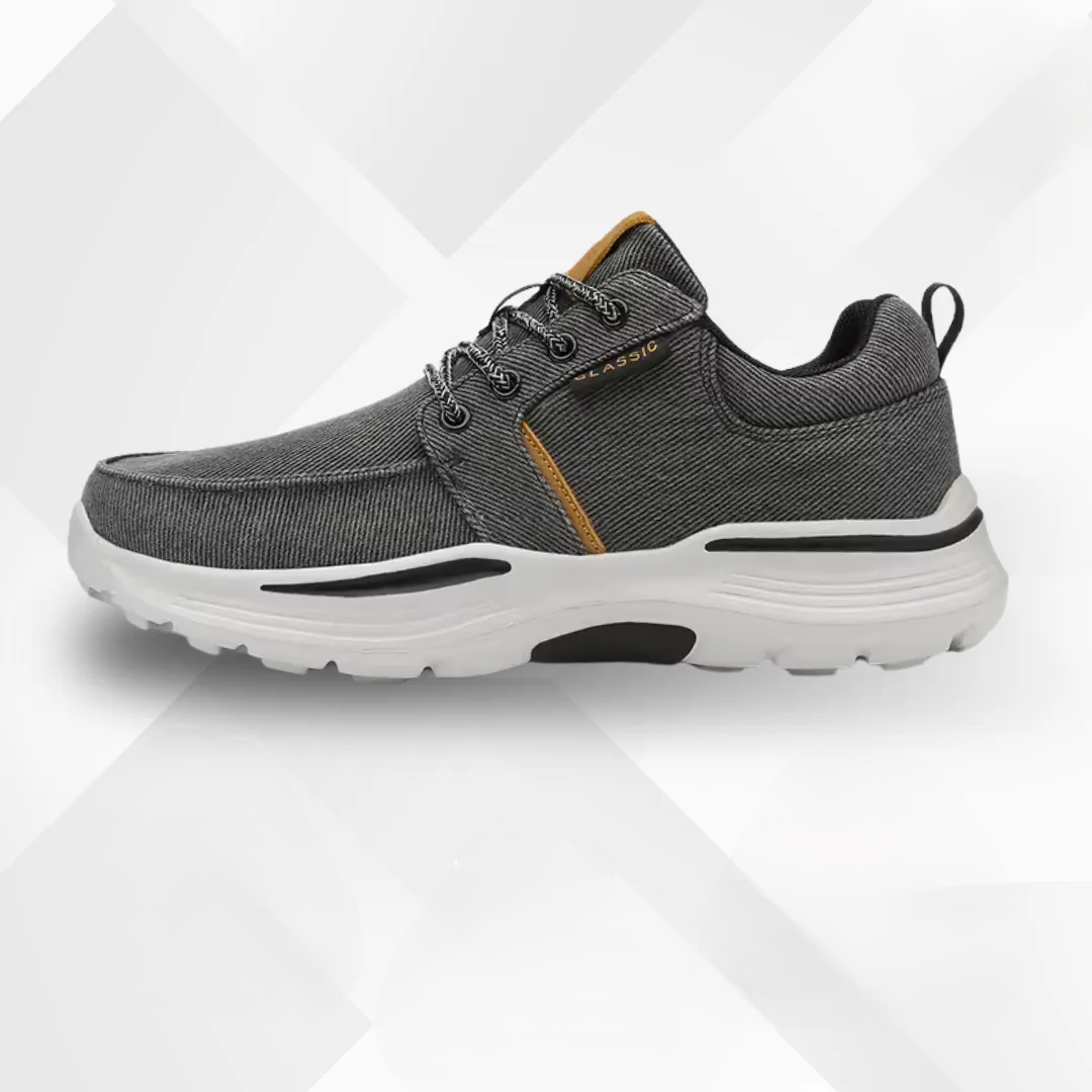 Orthopaedic Barefoot Comfort Shoes – Lior-Gray-2.5-The Livary