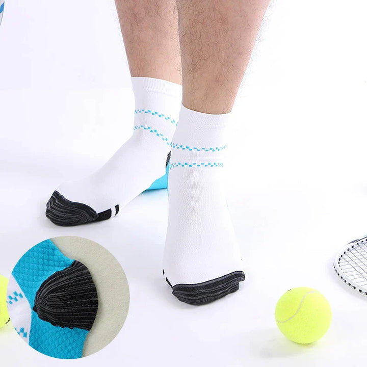 Compression socks - TheraSupport-2 pairs black + 2 pairs white-34-39-The Livary