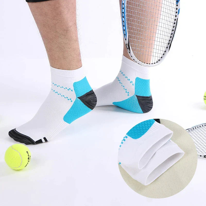 Compression socks - TheraSupport-2 pairs black + 2 pairs white-34-39-The Livary