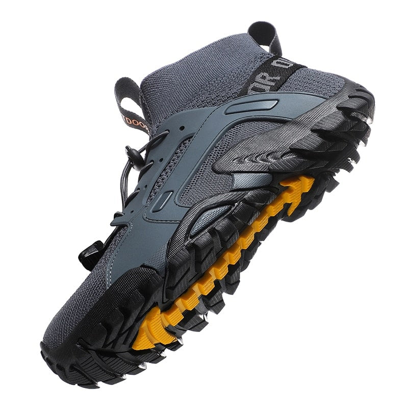 Barefoot sock shoes for men with non-slip sole – Maxim-Black-6-The Livary