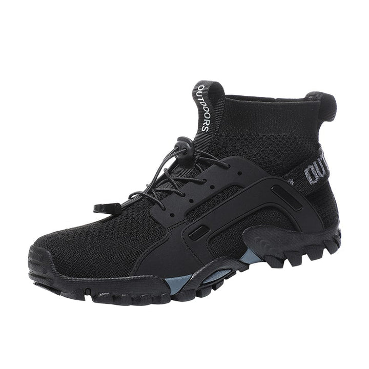 Barefoot sock shoes for men with non-slip sole – Maxim-Black-6-The Livary
