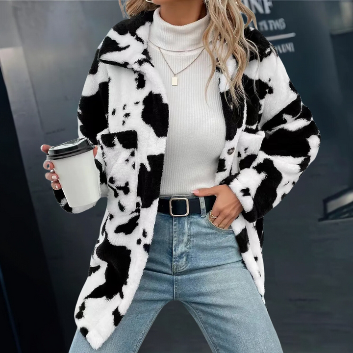 Warm Winter Coat for Women - Elowen-Black-XS-The Livary