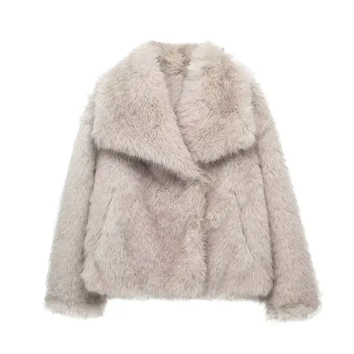 Ladies Faux Fur Jacket - Olivia-XS-The Livary