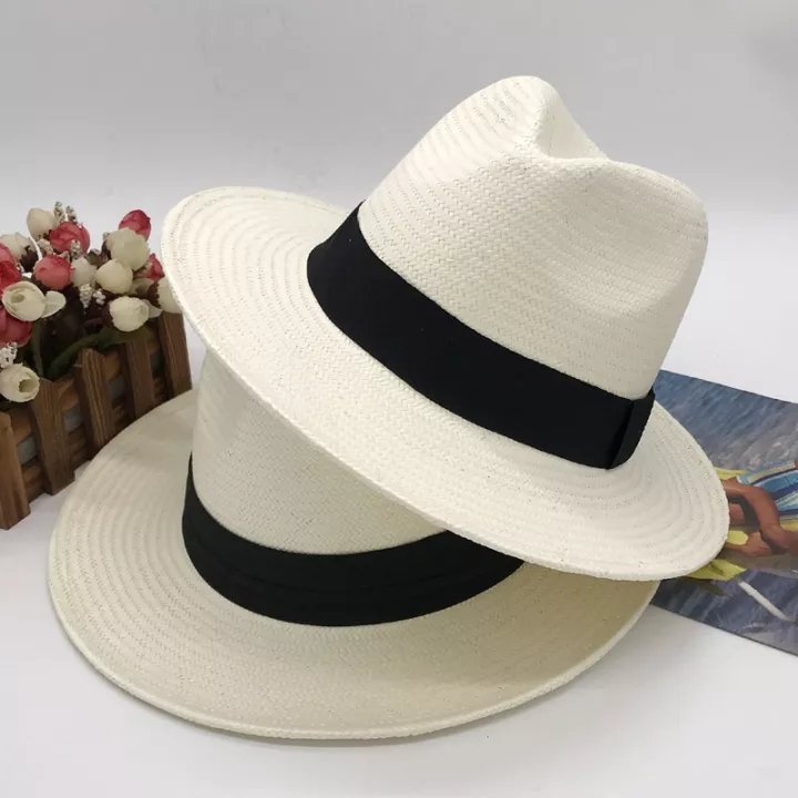 Light Handmade Summer Panama Hat with Wide Brim – Enzo-The Livary