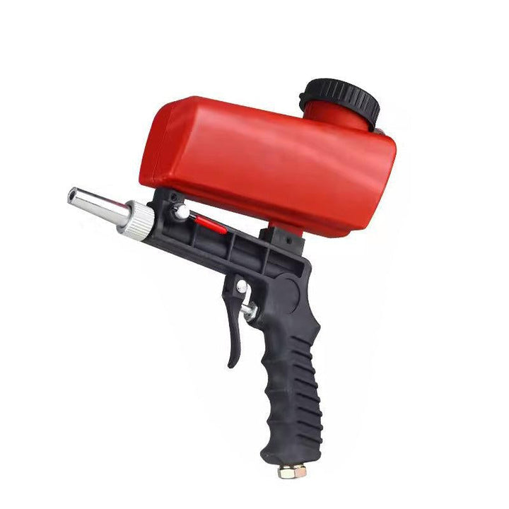 Portable handheld pneumatic sandblasting gun-Plastic sandblasting gun-The Livary