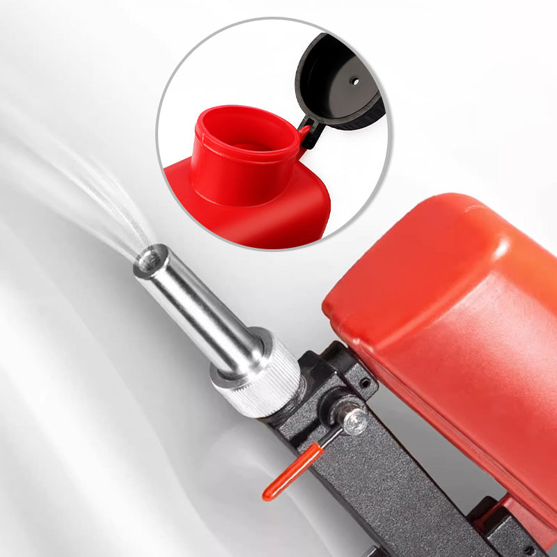 Portable handheld pneumatic sandblasting gun-Aluminium alloy sand blasting gun-The Livary