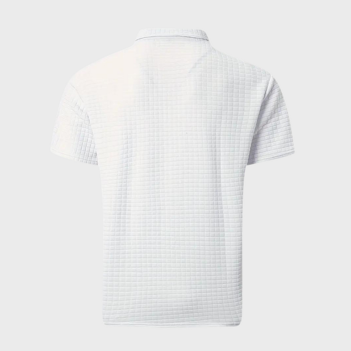 Paolo - Trendy Polo Shirt for Men-White-S-The Livary
