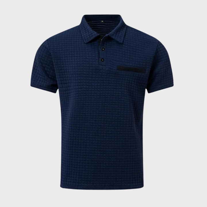 Paolo - Trendy Polo Shirt for Men-White-S-The Livary