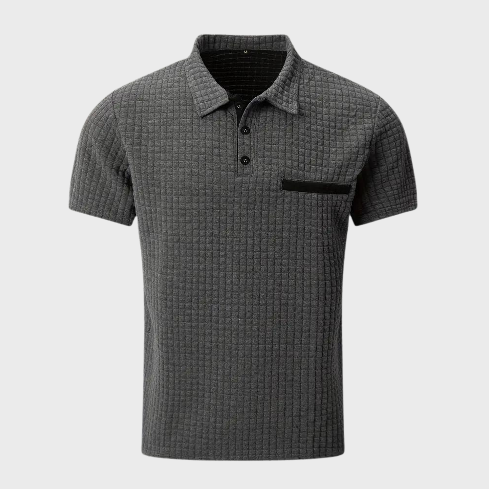 Paolo - Trendy Polo Shirt for Men-White-S-The Livary
