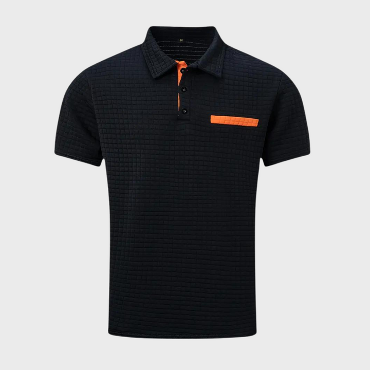 Paolo - Trendy Polo Shirt for Men-White-S-The Livary