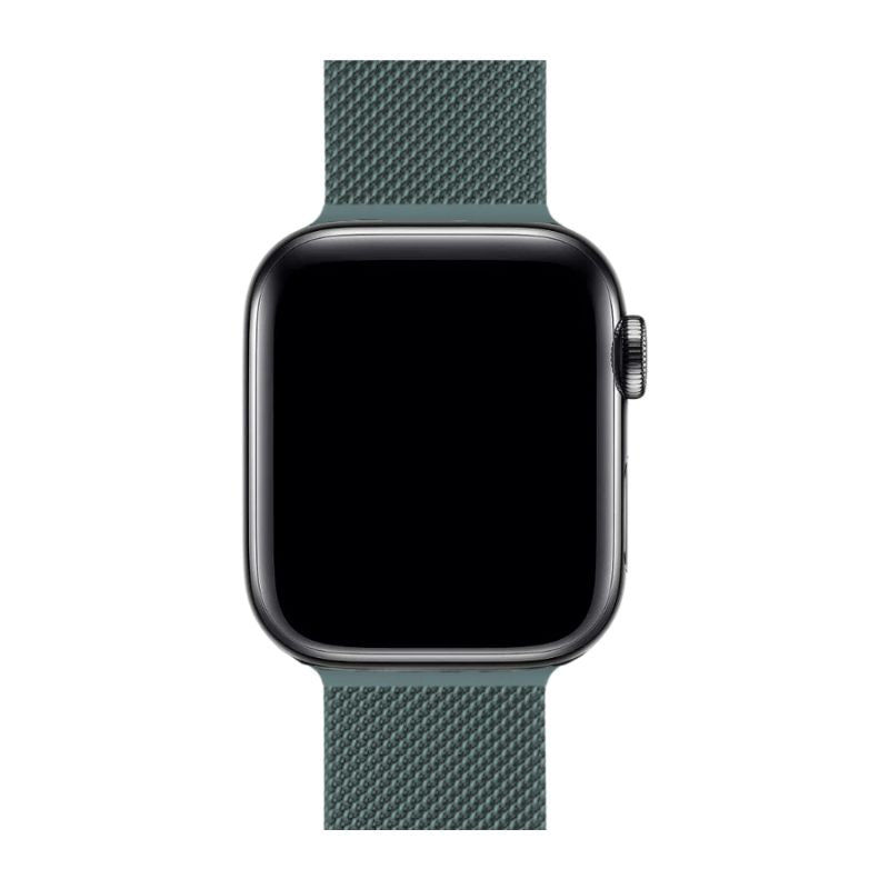 Milanese Apple Watch Band – SteelFlex-38mm | 40mm | 41mm | 42mm-Silver-The Livary
