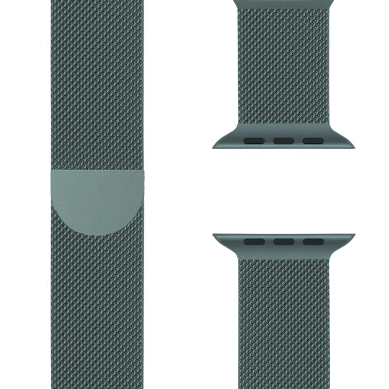 Milanese Apple Watch Band – SteelFlex-38mm | 40mm | 41mm | 42mm-Silver-The Livary