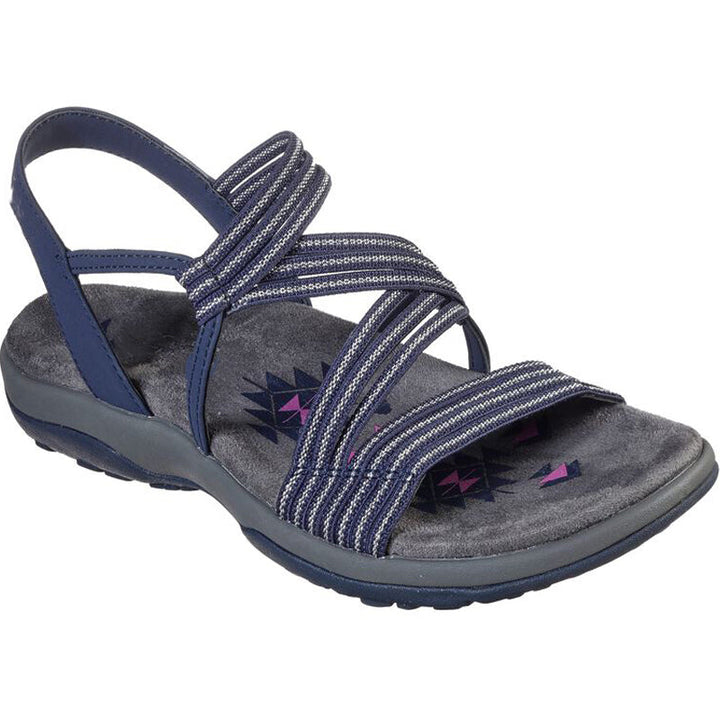 Orthopaedic ladies' sandals with adjustable straps – Elvira-Black-3-The Livary