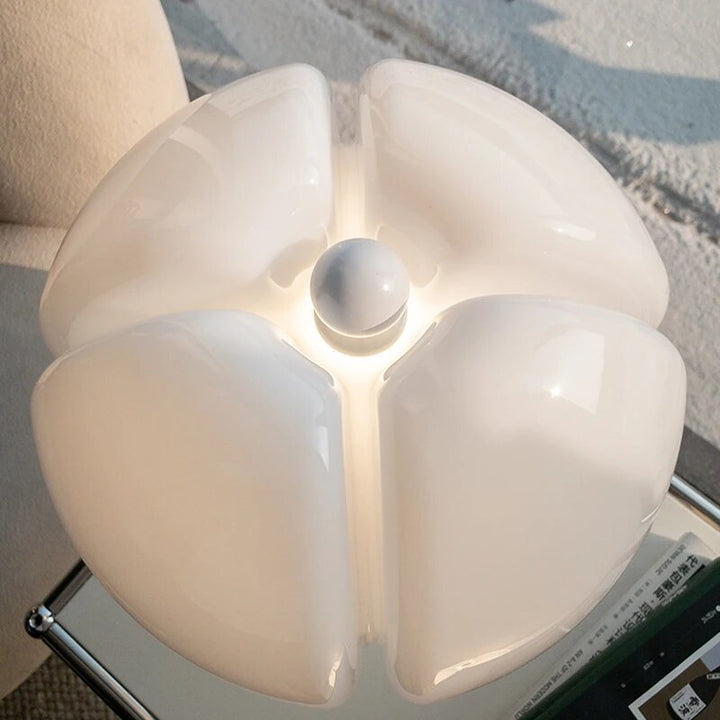 Stylish Flower Table Lamp – Fleur-Black-The Livary