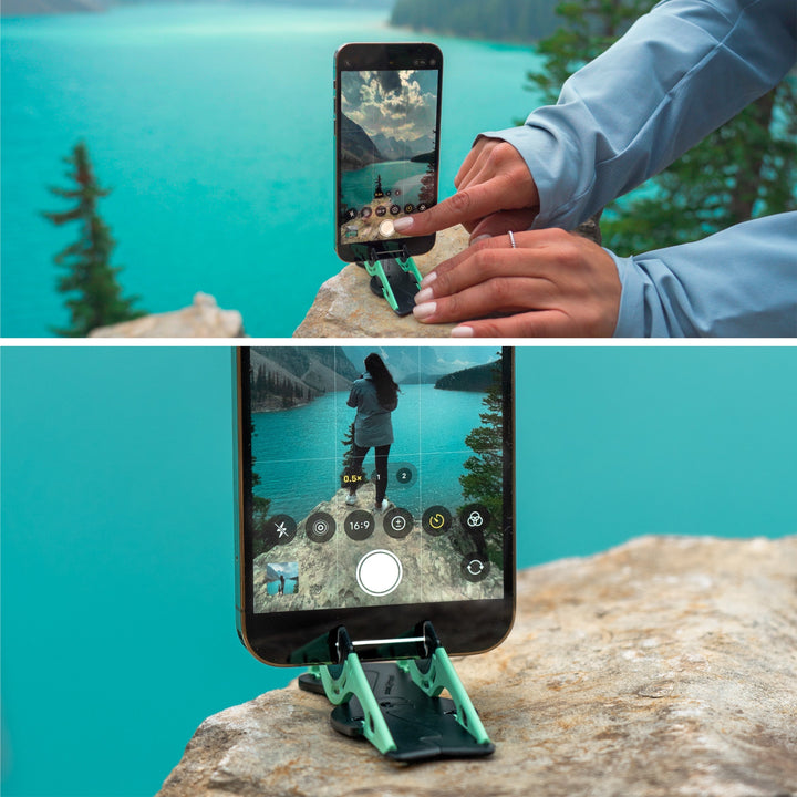 Portable Phone Tripod for Perfect Photos - SnapFold-Black-The Livary