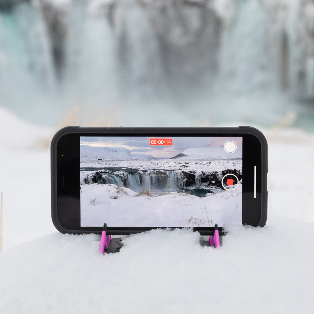 Portable Phone Tripod for Perfect Photos - SnapFold-Black-The Livary