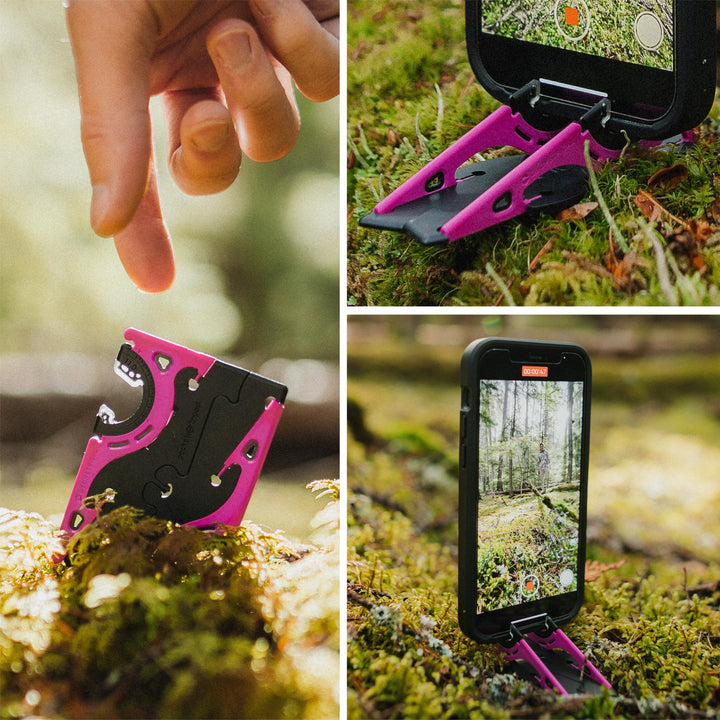 Portable Phone Tripod for Perfect Photos - SnapFold-Black-The Livary