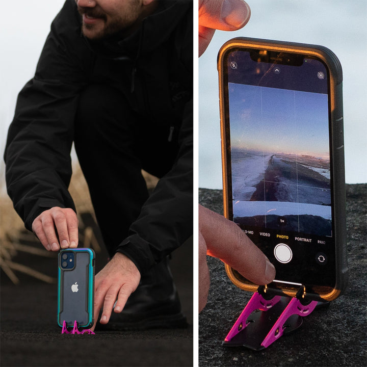 Portable Phone Tripod for Perfect Photos - SnapFold-Black-The Livary