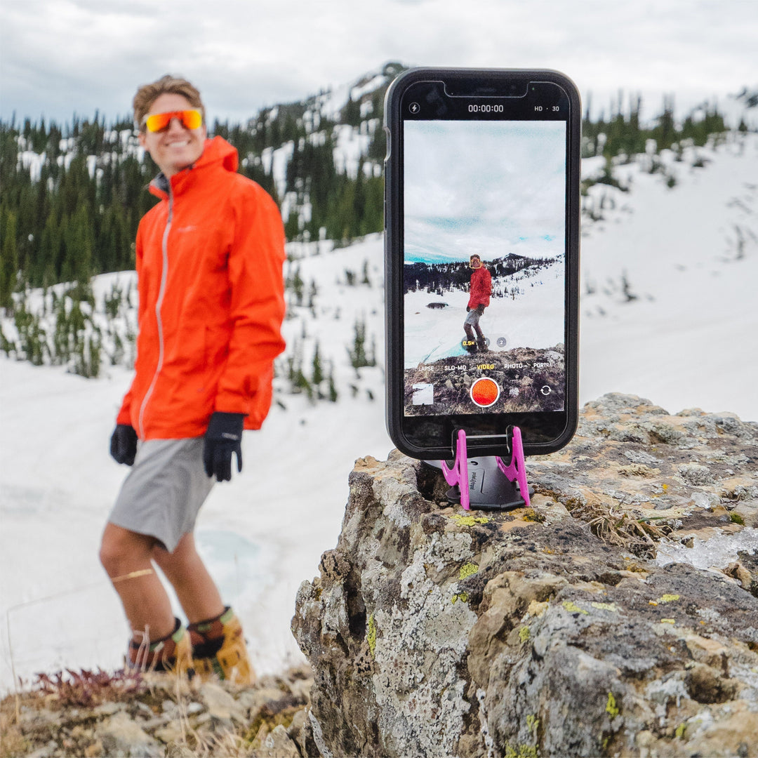 Portable Phone Tripod for Perfect Photos - SnapFold-Black-The Livary