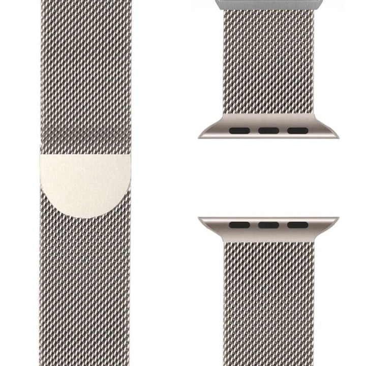 Milanese Apple Watch Band – SteelFlex-38mm | 40mm | 41mm | 42mm-Silver-The Livary