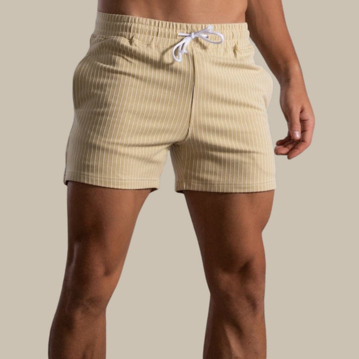 Quick-drying & Stylish Men's Swim Shorts made from Ripstop Polyester – Niko-Green-XS-The Livary