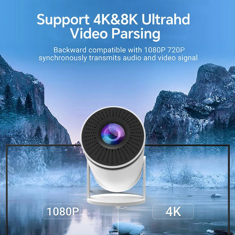 Portable Smart Projector - VisionCast 130X-The Livary