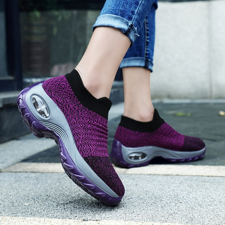 Orthopaedic Hypersoft Running Shoes for Women – Eliana-Purple-3-The Livary
