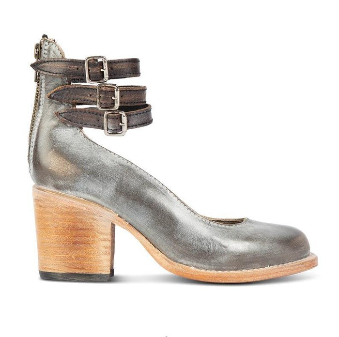 Comfortable & stylish women's leather shoes with non-slip sole – Amalia-Brown-2.5-The Livary