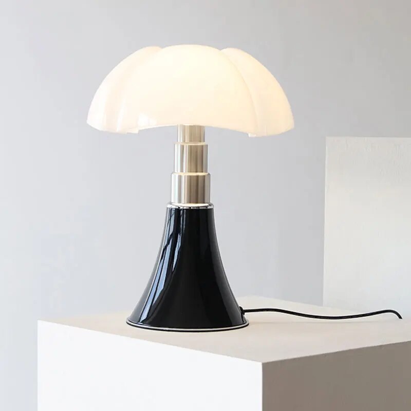 Stylish Flower Table Lamp – Fleur-Black-The Livary