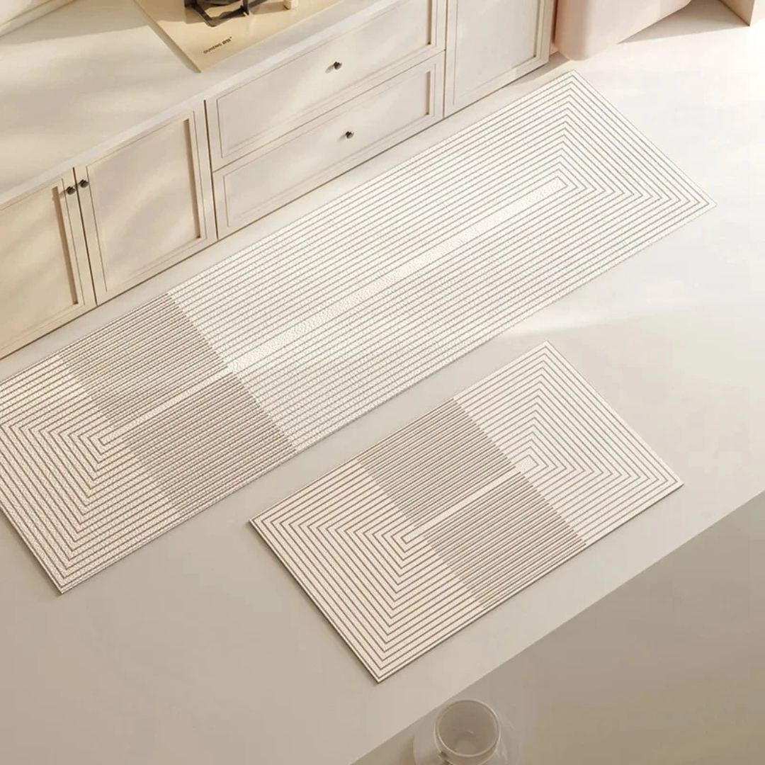 Absorbent Non-Slip Kitchen Mat - DryLane-Model D-40x60cm-The Livary