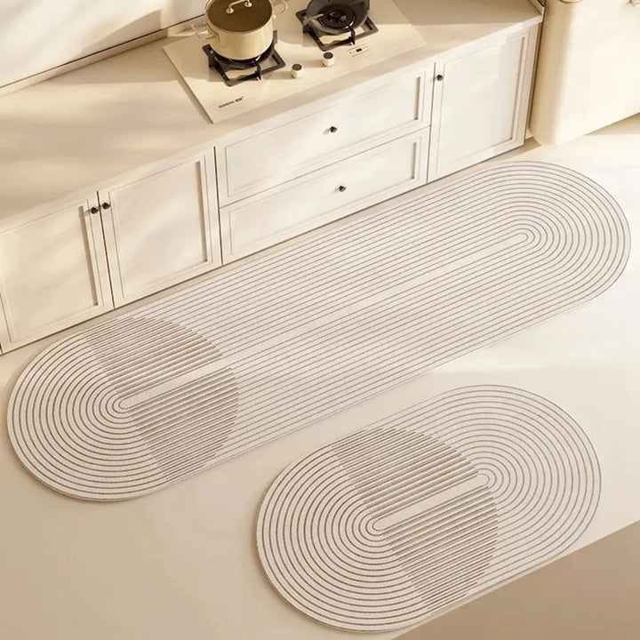 Absorbent Non-Slip Kitchen Mat - DryLane-Model A-40x60cm-The Livary