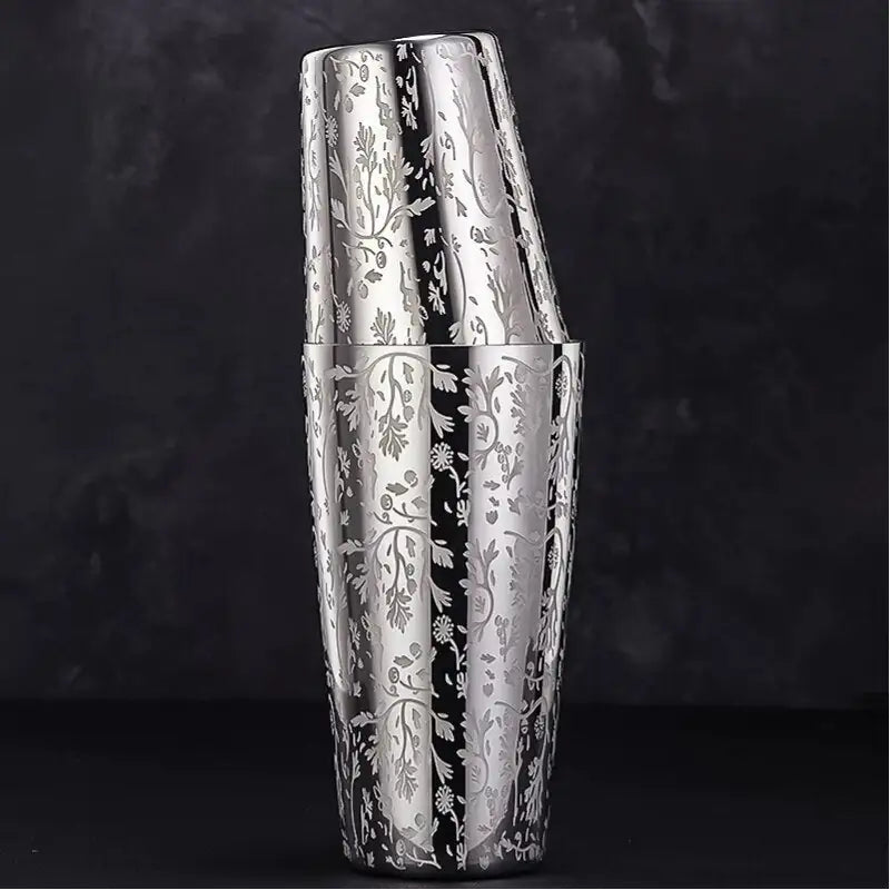 Engraved Cocktail Shaker – Mixaro-Vintage-The Livary