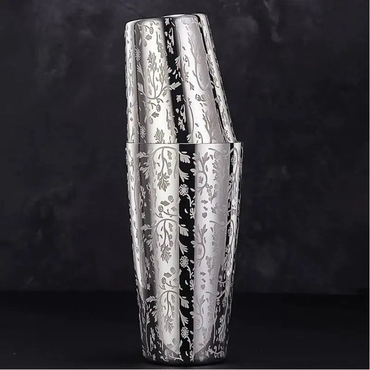 Engraved Cocktail Shaker – Mixaro-Vintage-The Livary