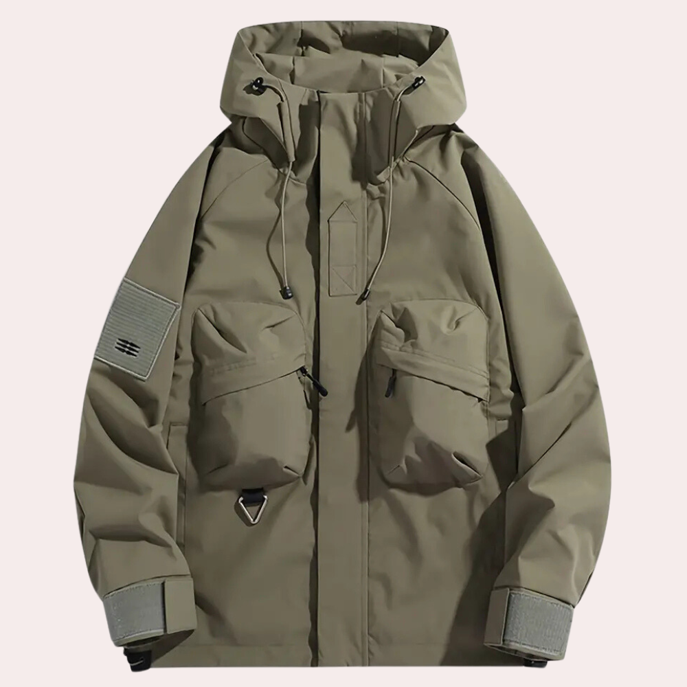 Lightweight Windbreaker for Men - Victor-Green-S-The Livary