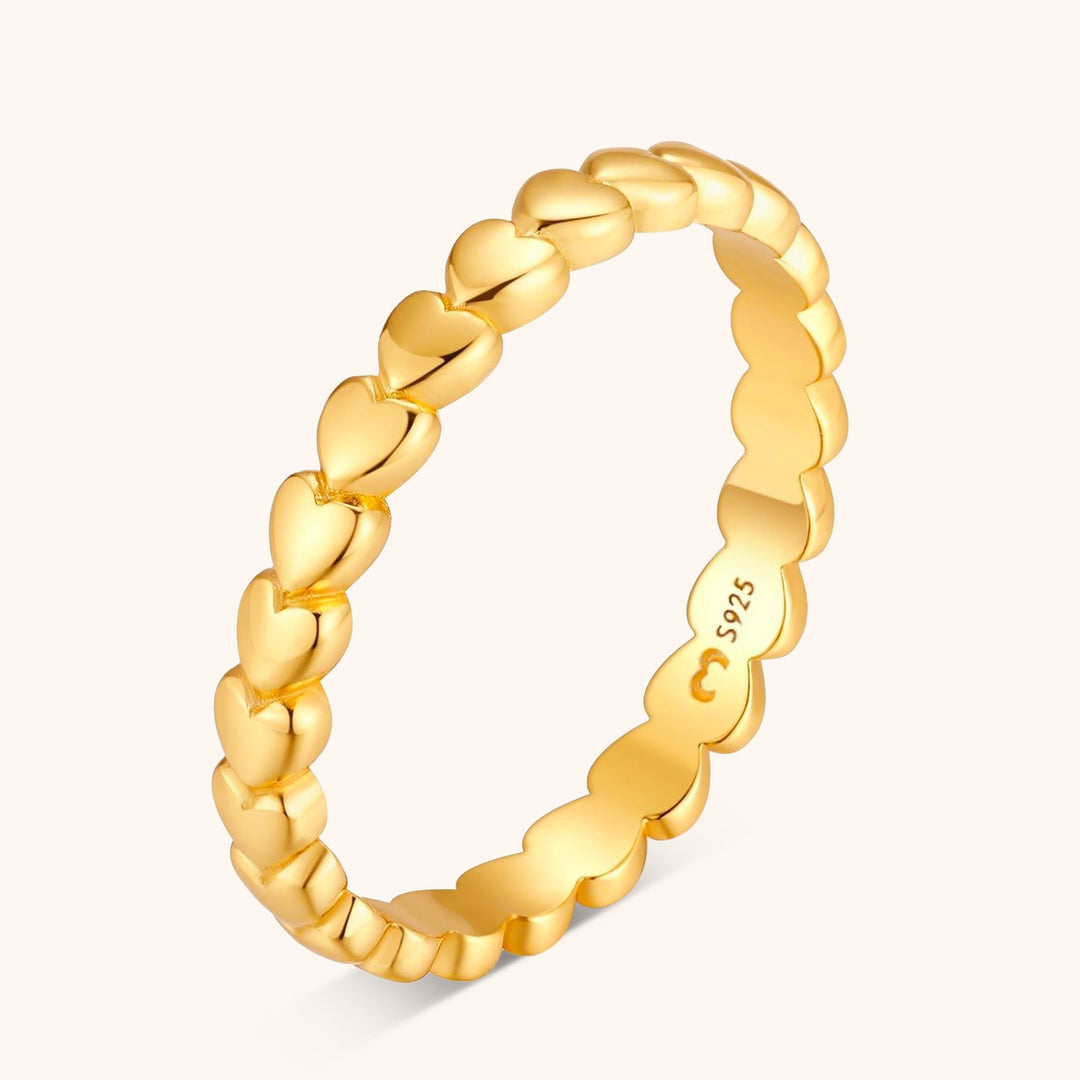 Hartjesring - Aurora-Gold-5-The Livary