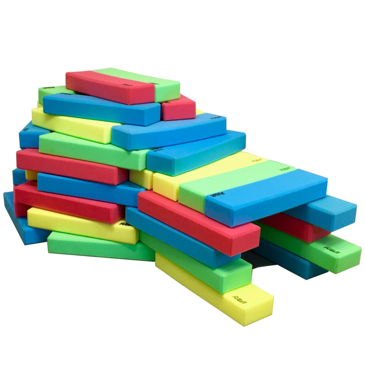 XXL Foam Blocks Building Set – MegaBlocks Playset-12 Blocks-The Livary