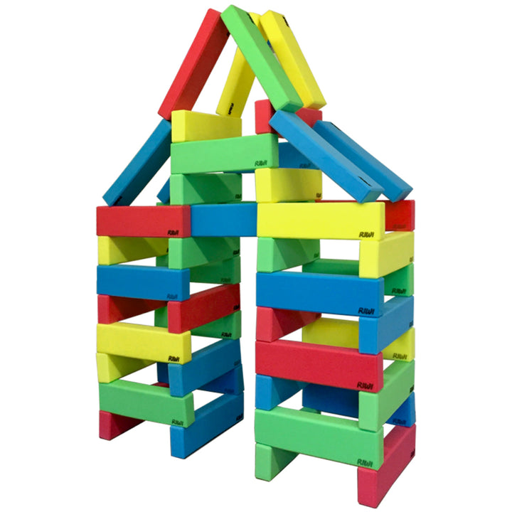 XXL Foam Blocks Building Set – MegaBlocks Playset-12 Blocks-The Livary