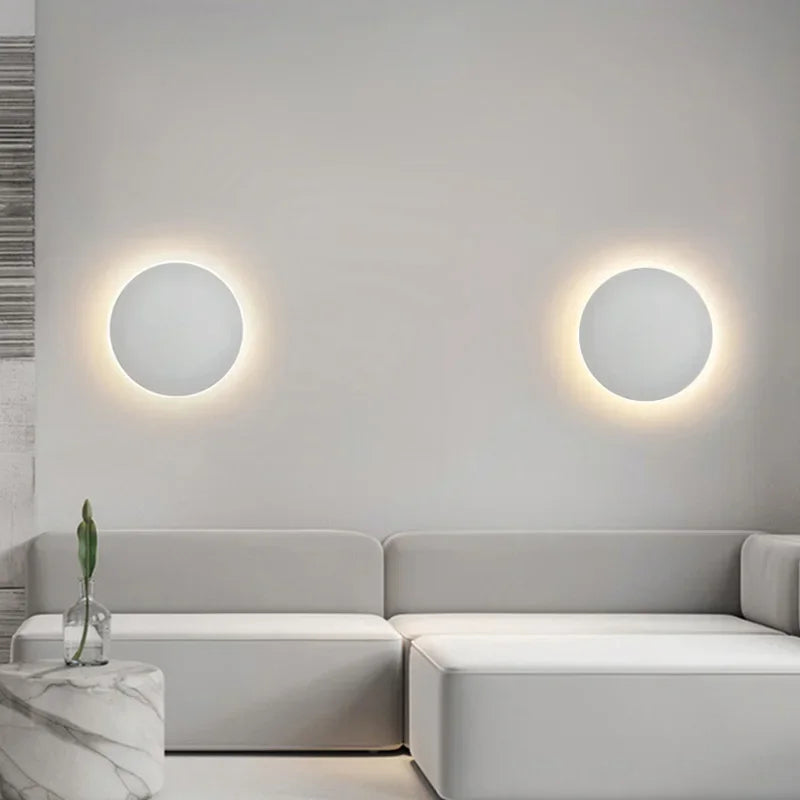 Modern LED Wall Lamp – Lumeo-20 cm White-Warm White-The Livary