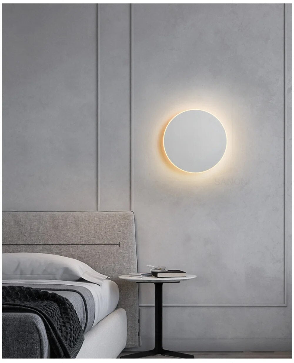 Modern LED Wall Lamp – Lumeo-20 cm White-Warm White-The Livary