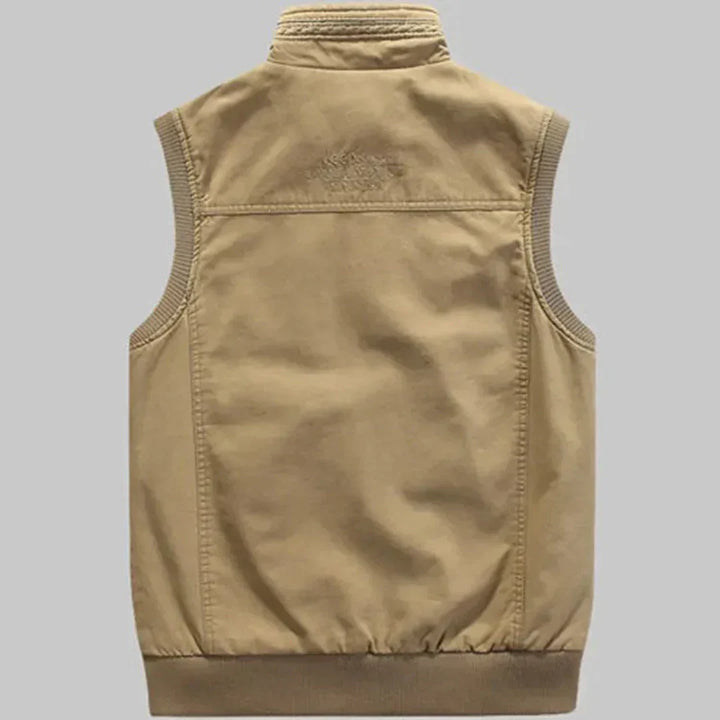 Men's outdoor vest with function – Magnus-Green-S-The Livary