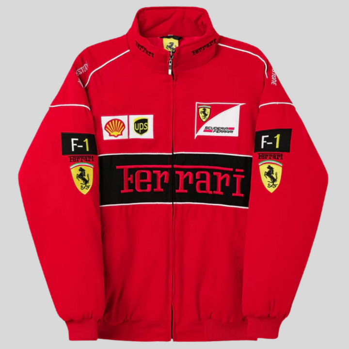 Vintage Racing Jacket - Nico-Red-S-The Livary