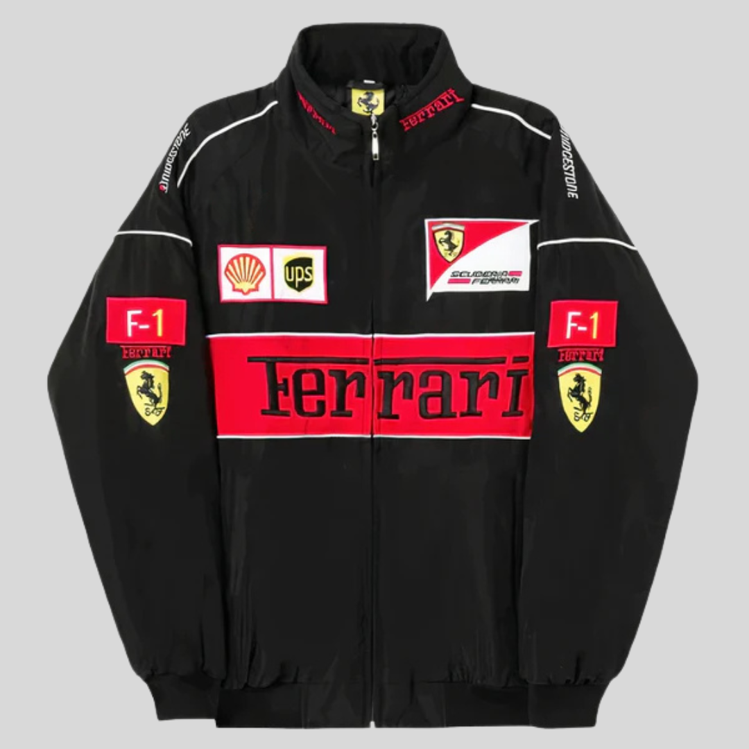 Vintage Racing Jacket - Nico-Black-S-The Livary