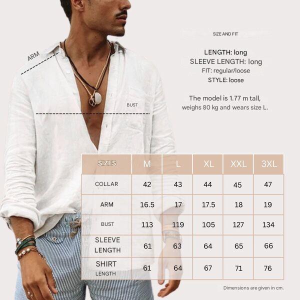 Lightweight Men's Cotton Shirt - Elias-Green-M-The Livary