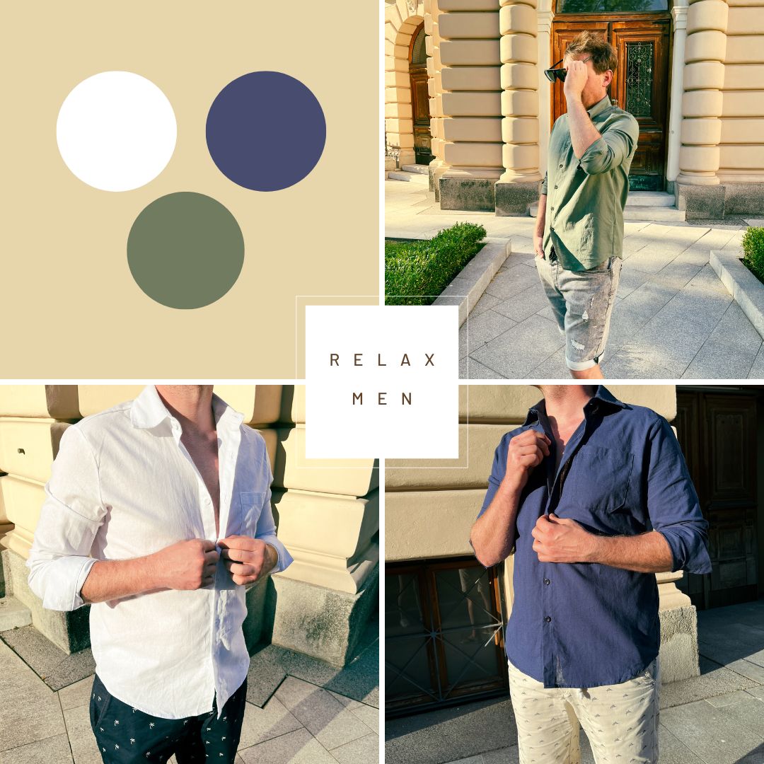 Lightweight Men's Cotton Shirt - Elias-Green-M-The Livary