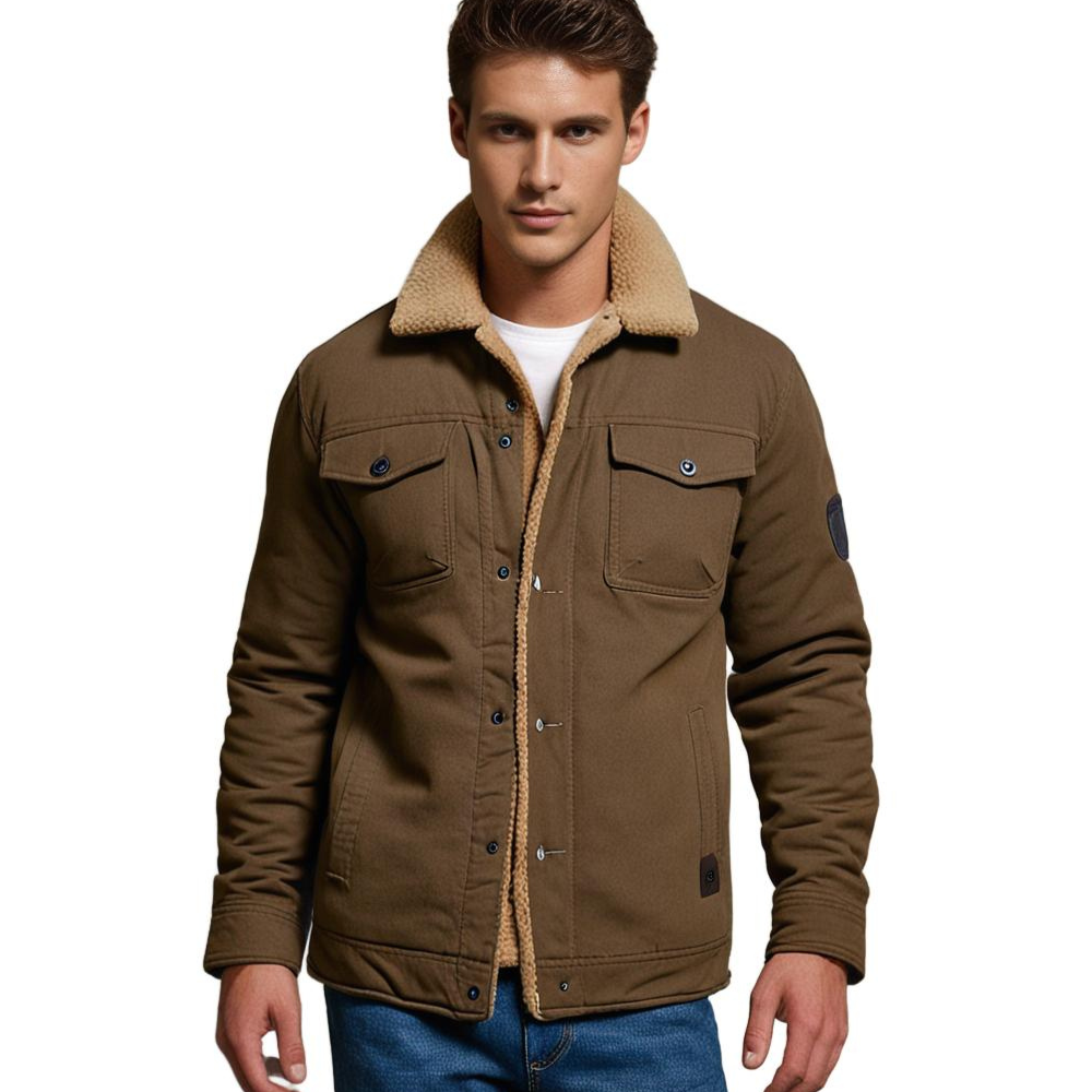 DEAVON - Timeless Bomber Jacket for Men-Black-S-The Livary
